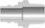 Dixon V8M8-SS-E 1" H-COUPLER, 1" M-NPTF, 316SS, UV Body Material: 316 STAINLESS Body Size: 1"
