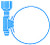 Campbell Mfg 5412 Clamp Pltd Screw Combo, Dia:-1/2" - 1-1/4"