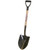 Midwest Rake 49151 ProContractor Round Point Shovel, 30" Standard D-Grip Wood Handle