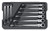 Gearwrench GWR85298 9 Pc. Flexible XL X-Beam Combination Ratcheting Wrench Set - SAE