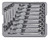Gearwrench GWR85388 12 Pc. Reversible X-Beam Combination Ratcheting Wrench Set - Metric
