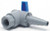 SMC 6571190 Ball Valve, 1/4 In, FNPT x T Barb, PVC