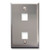 IC107SF2SS - 2Port Face - Stainless