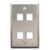 IC107SF4SS - 4Port Face Stainless
