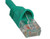 PATCH CORD, CAT 6, MOLDED BOOT, 7' BK