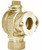 AY McDonald 4149066 4602BT 1 1/2 ANGLE BALL VALVE