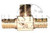 AY McDonald 2090 1X3/4 BRNZ HYDRANT TEE