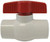 AY McDonald 2060T 3/4" PVC Ball Valve-Female Connection