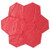 Bon Tool 12-794-B6 Texture Mat - Random Stone Red - 2