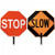 Bon Tool 14-985-B7 Traffic Paddle - Stop/Slow 18" - 6"