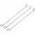 Bon Tool 82-184-B7 Wire Loop Ties - 16 Gauge 8" - 100"