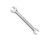 GearWrench 81797 17x19mm Full Polish Open End Non-Ratcheting Wrench