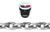Campbell 0181513 5/16" Grade 43 High Test Chain, Bright, 100' per Round Pail