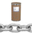Campbell 0129332 3/8" Mooring Chain, Hot Galvanized, 400' per Drum
