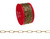 Campbell 0715017 #50 Hobby/Craft Dimpled Decorator Chain, Brass Plated, 66' per Reel