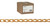 Campbell 0894074 #40 Sash Chain, Solid Bronze, 100' per Carton SOLD AS FEET