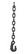 Campbell 2011695 1" x 24" Alloy Winch Line Chain, w/ Winch Hook One End