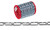 Campbell 0723627 2/0 Straight Link Coil Chain, Blu-Krome, 125' per Reel