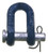 Campbell 5420805 1/2" Chain Shackle, Round Pin, Forged Carbon Steel, Self Colored, Bulk
