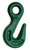Campbell 5624615 3/8" Cam-Alloy Eye Grab Hook, Grade 100, Painted Green, Bulk