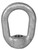 Campbell 7100103 #2 Eye Nut, 3/8" UNC-2B Tap Size, Forged, Normalized, Galvanized