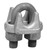 Campbell 6992434 1-1/2" Wire Rope Clip, Forged Carbon Steel, Galvanized