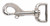 Campbell T7610102 #0172Z 1" Bolt Snap, Strap Eye, Swiveling, Die Cast Zinc, UPC Tagged