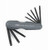 Allen 56382 9Pc SAE Duracast Fold-Up Ball Plus Hex Key Set