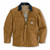 Carhartt FRC066BNXLTL X-Large Tall Brown 13 Ounce Cotton Duck Fl