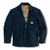 Carhartt FRC066DYMDRG Medium Regular Dark Navy 13 Ounce Cotton Duck Flame