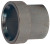 Dixon 0319-4 Fem JIC 37 Deg Flare Tube Sleeve 7/16"-20 (Zinc Plated Steel)