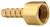 Dixon 1260808C 1/2" Brass Fem NPSM Swivel x 1/2" Hose Barb Gasket Seat