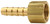 Dixon 1240406K 3/8" Brass Fem NPSM Swivel x 1/4" Hose Barb Ball Seat - 100