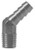 Dixon 139-0806 45 Deg Elbow 1/2 Hose X 3/8 Nptf
