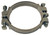 Dixon 1450 Plated Iron King Clamp