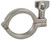 Dixon 13MHHM400 BRADFORD SANI CLAMP 4" OD SINGLE
