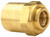 Dixon 1800410F 1/4" x 5/8" Brass Reusable Ferrule