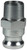 Dixon 200-F-PM 2" Plated Iron Male Adapter x Male