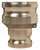 Dixon 2040-AA-AL 2" X 4" Aluminum Spool Adapter