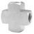 Dixon 228-0606 Female Pipe Cross 3/8" X 3/8"