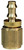 Dixon 2740804CBC Brass 1/4" Fem NPTF x 1/2" Push-on HB w/Cap (Dryseal)