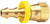 Dixon 2870407C 7/16"-20 Fem 45 Deg SAE/37 Deg JIC Swiv x 1/4" Push-On Hose Barb Brass