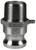 Dixon 300-F-SS 3" Stainless Male Adapter x Male