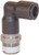 DIXON 31295614 Legris Push-In Extended Male Elbows,Nylon/Nickel-Plated Brass