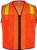 OK-1 OK-SVCMBO Zipper Surveyor Vest Size:L (38-42")