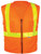 OK-1 OK-SVOML ANSI Class II Zipper Surveyor Vest Size:XL (42-46")