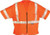 OK-1 OK-SVO3M-04 ANSI Class II Zipper Surveyor Vest with Sleeves Size:XL (42-46")