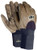 OK-1 OK-995E Full Finger Anti-Vibration Style, Hook and Loop Closure.