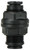Dixon 31165300 1/8" Plated Brass Bulkhead Union