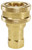 Dixon 3HF3-B 3/8" ISO-B COUPLER, 3/8 NPTF, BRASS Body Material: BRASS Body Size: 3/8"
